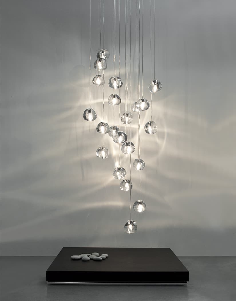 Mizu 7 light pendant