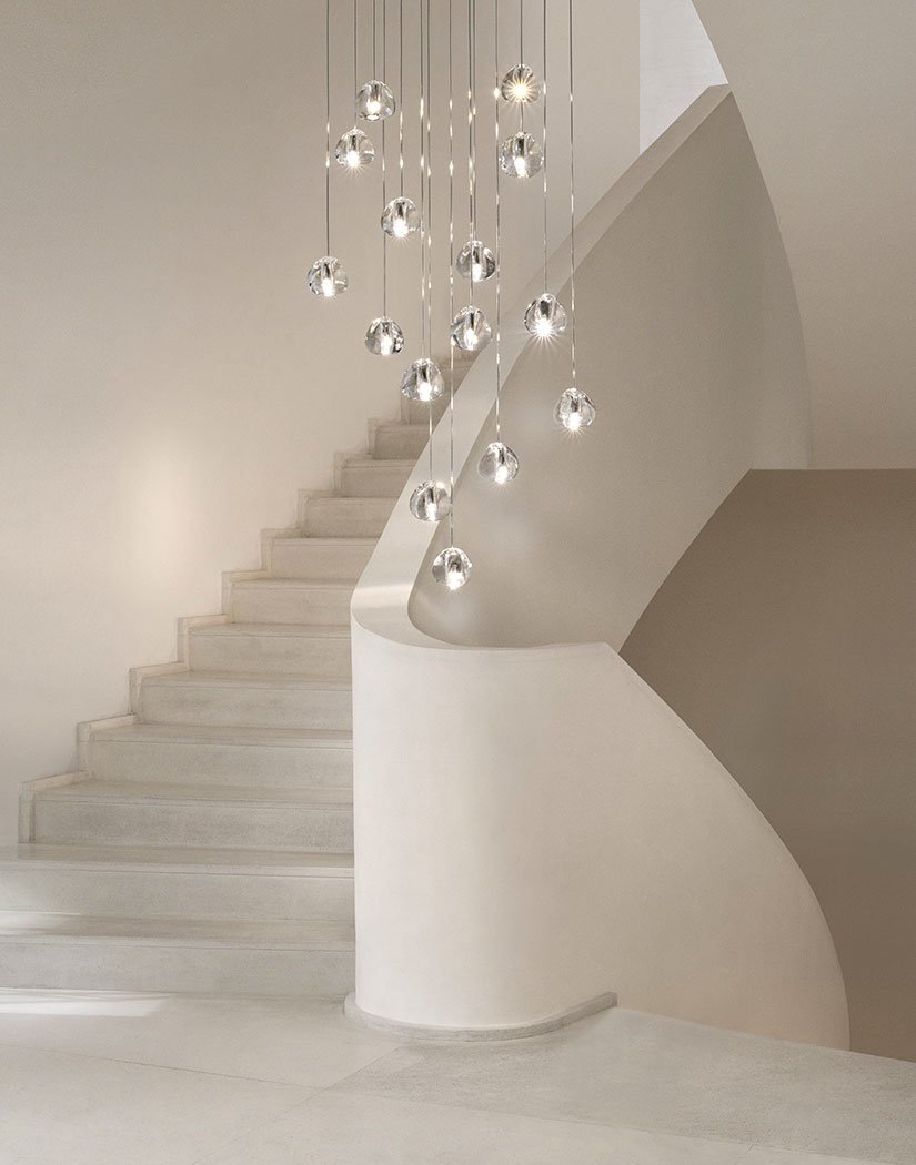 Mizu 7 light pendant