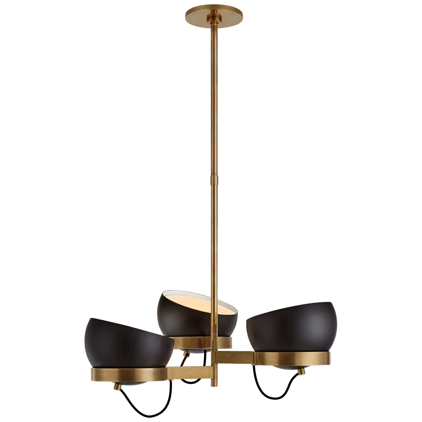Lightwell Medium Triple Chandelier