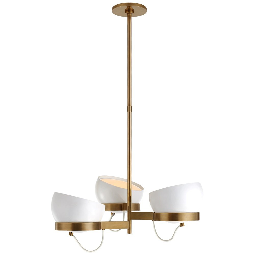 Lightwell Medium Triple Chandelier