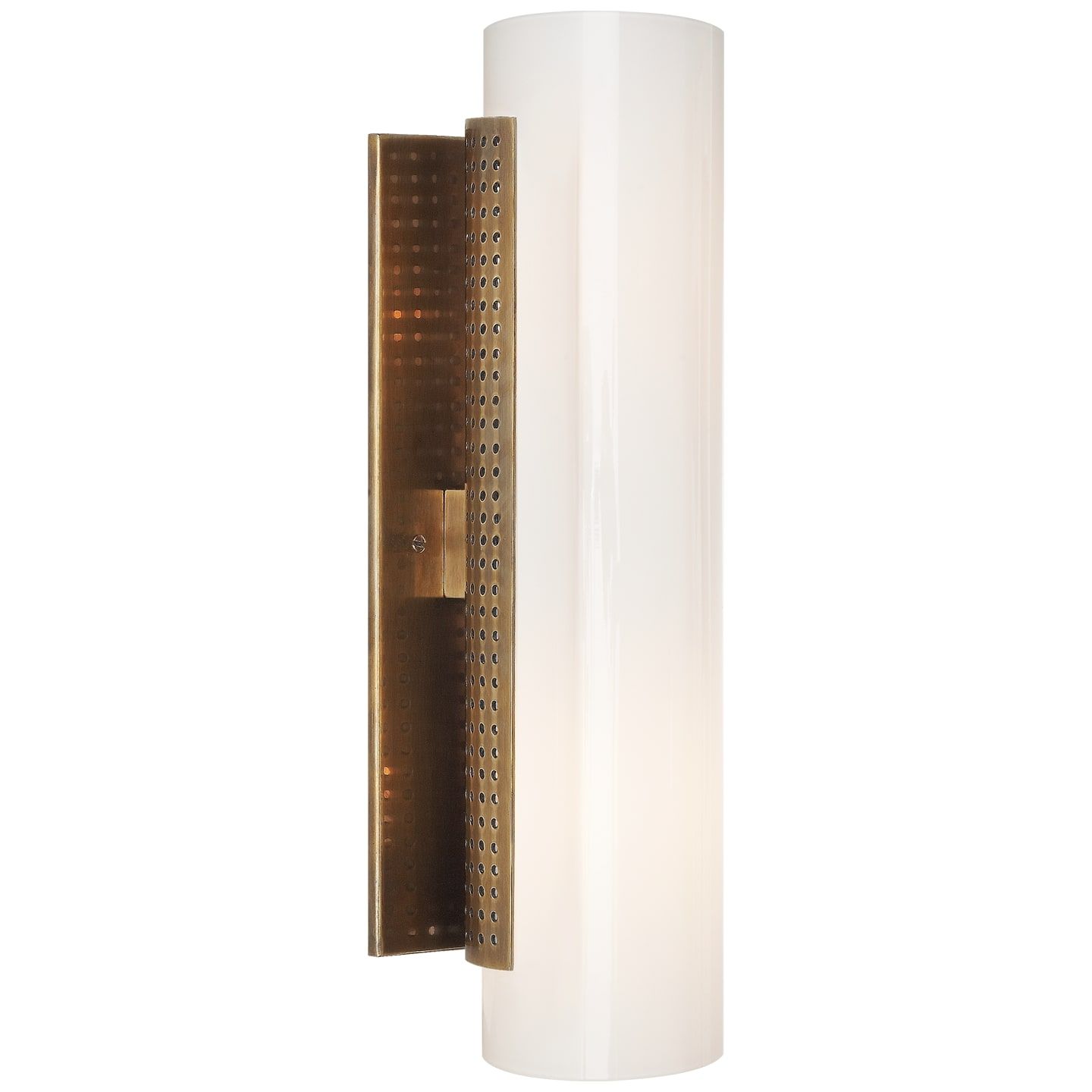 Precision Brass Cylinder Sconce