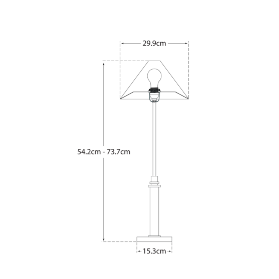 Hargett Buffet Lamp
