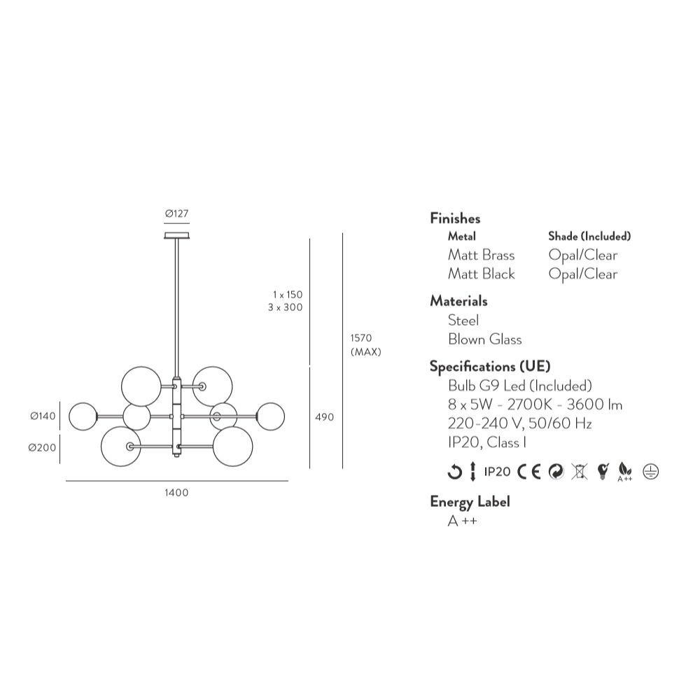 Atom C8 black