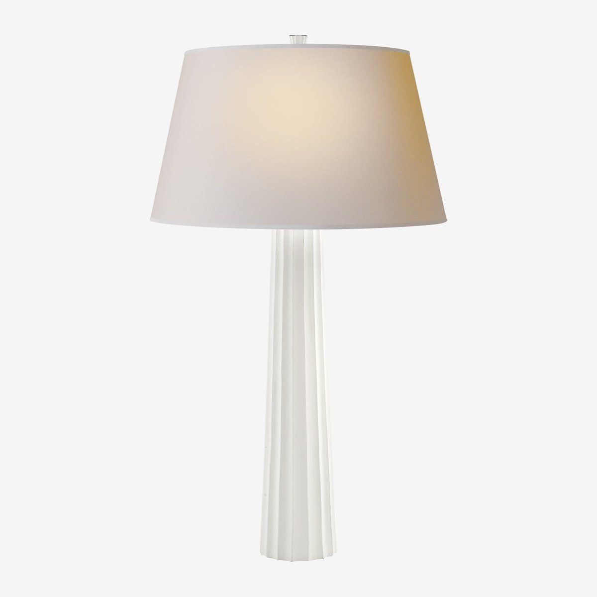 Fluted Spire Large Table Lamp