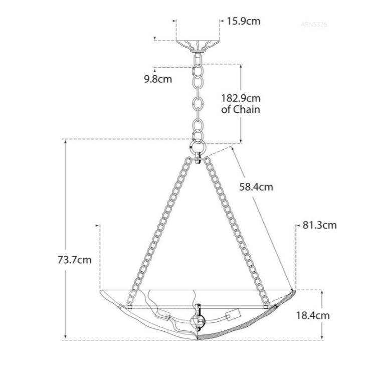 Benit Sculpted Chandelier