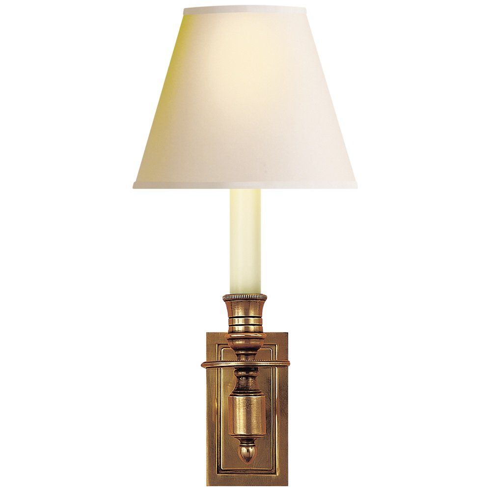 French Single Library Sconce