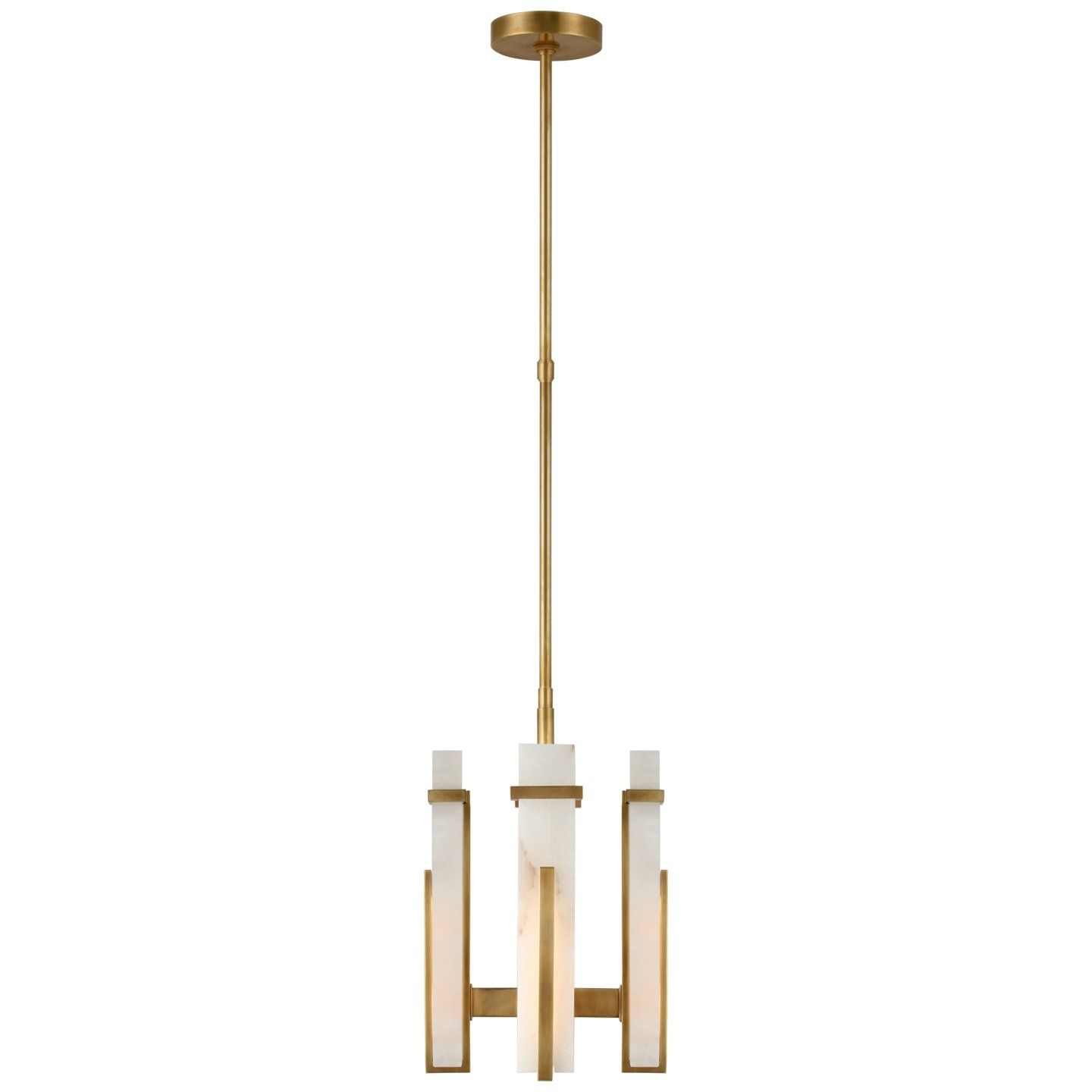 Malik Small Chandelier alabaster 2