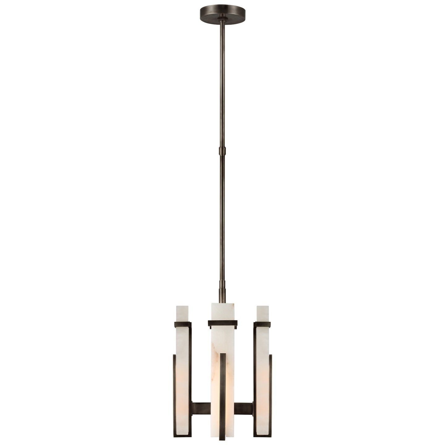 Malik Small Chandelier alabaster 1
