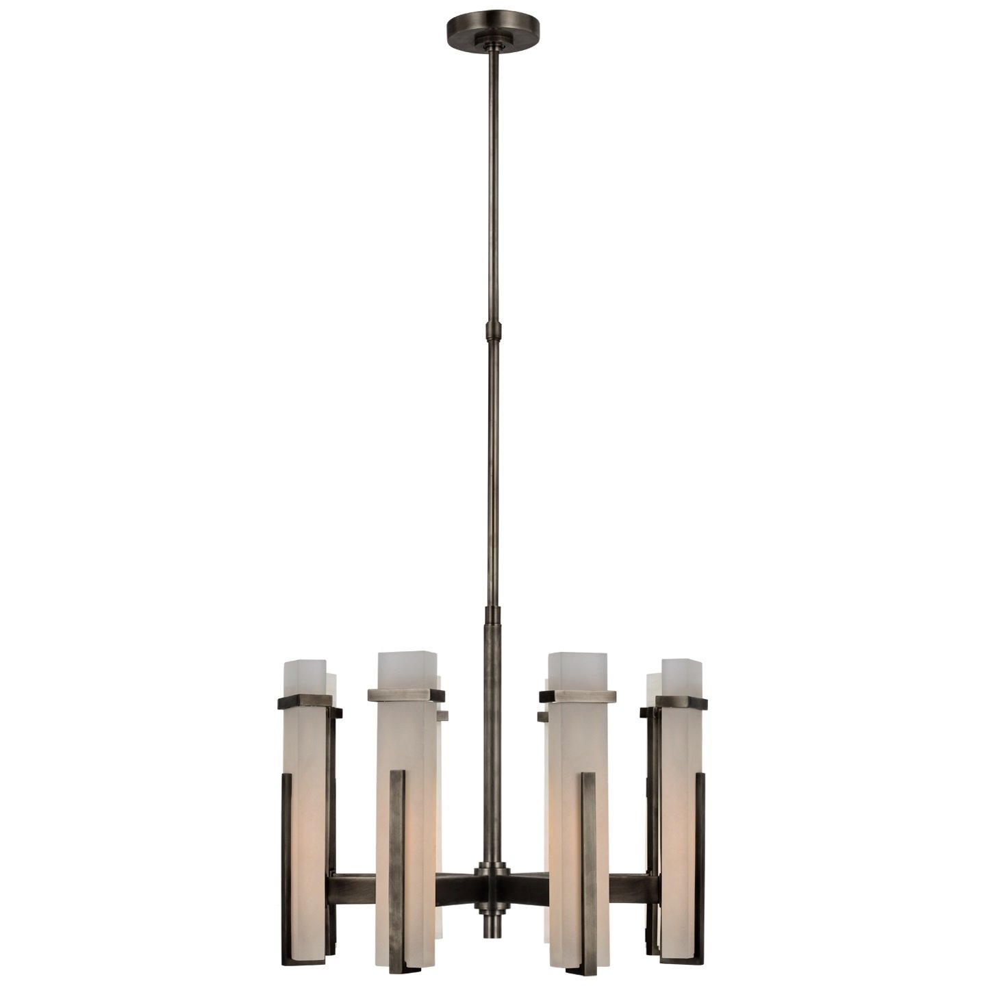 Malik Medium Chandelier alabaster 1