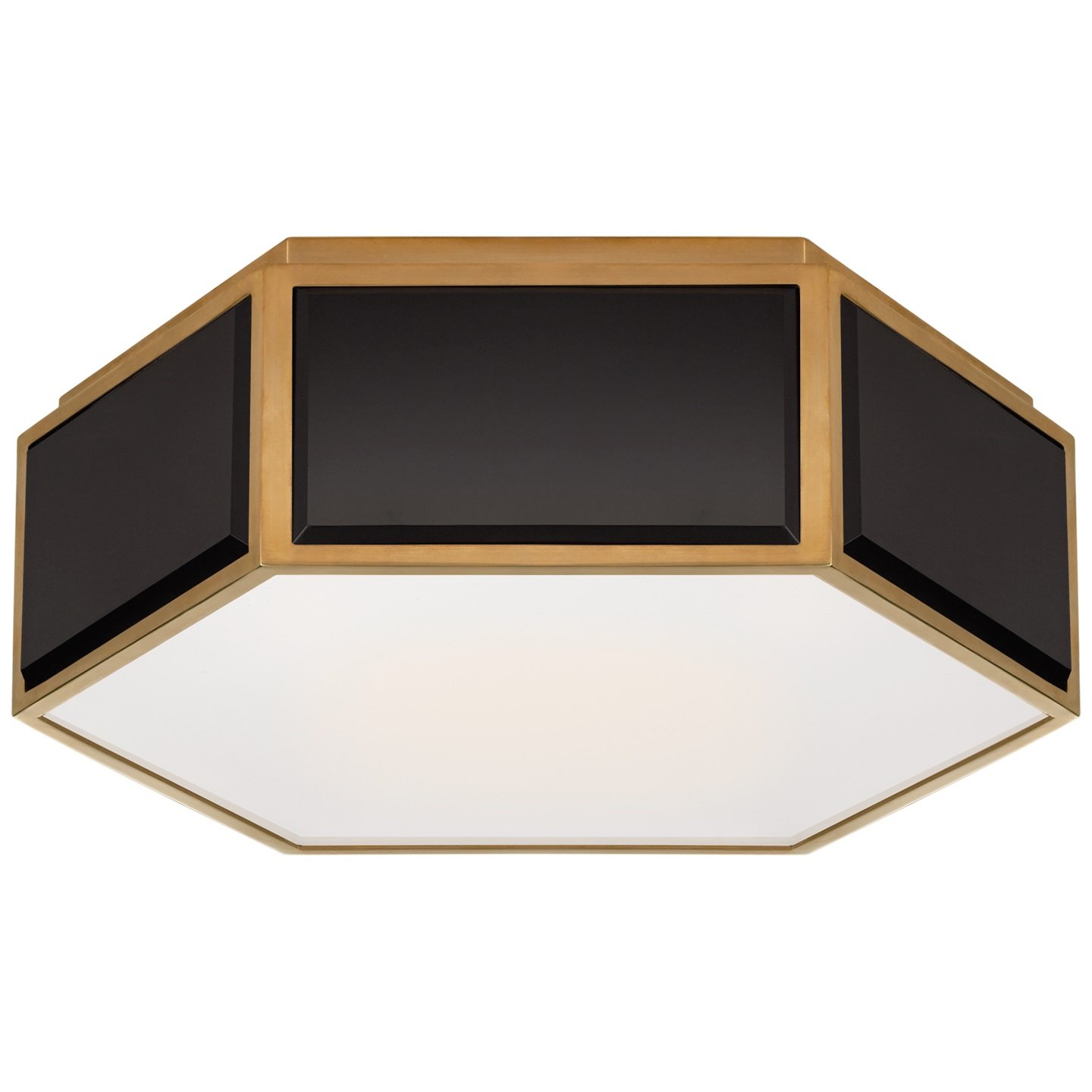 Bradford Small Hexagonal Flush Mount 1