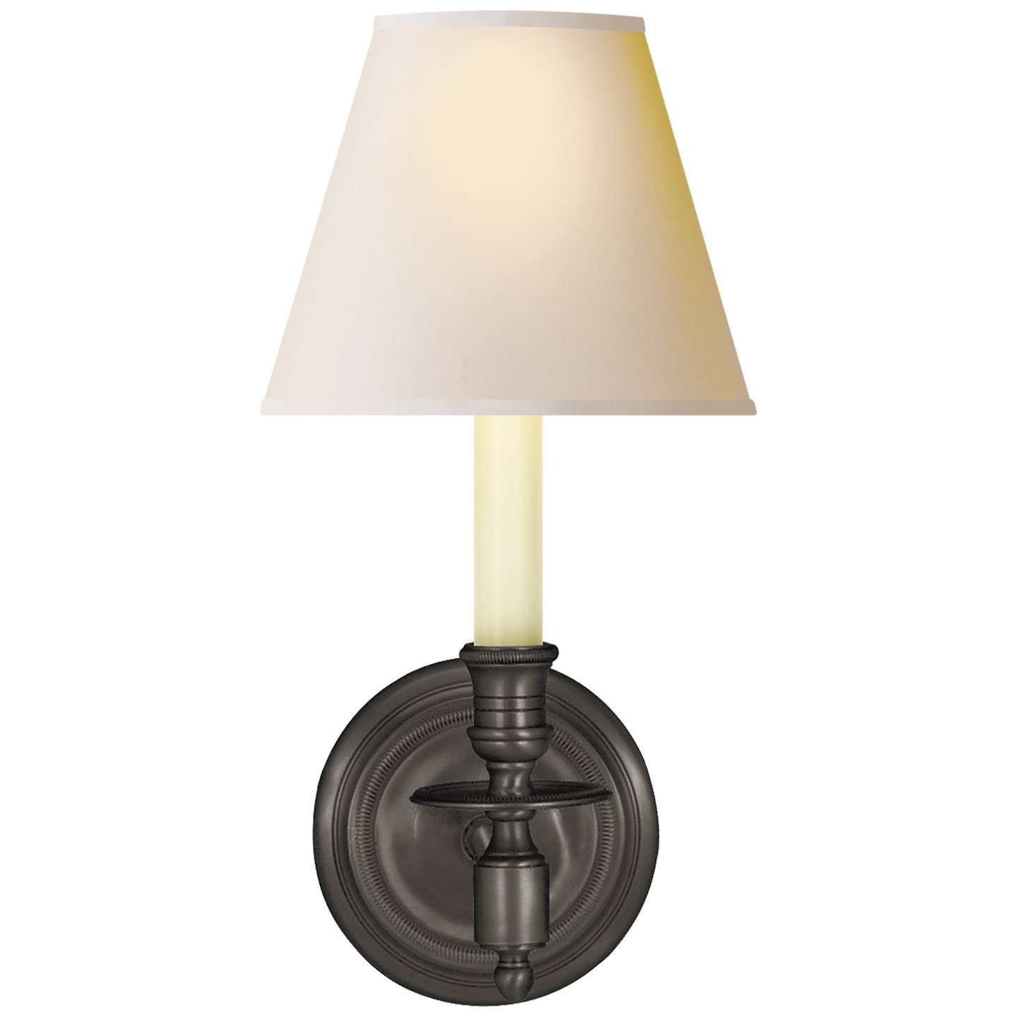 French Single Sconce in Bronze