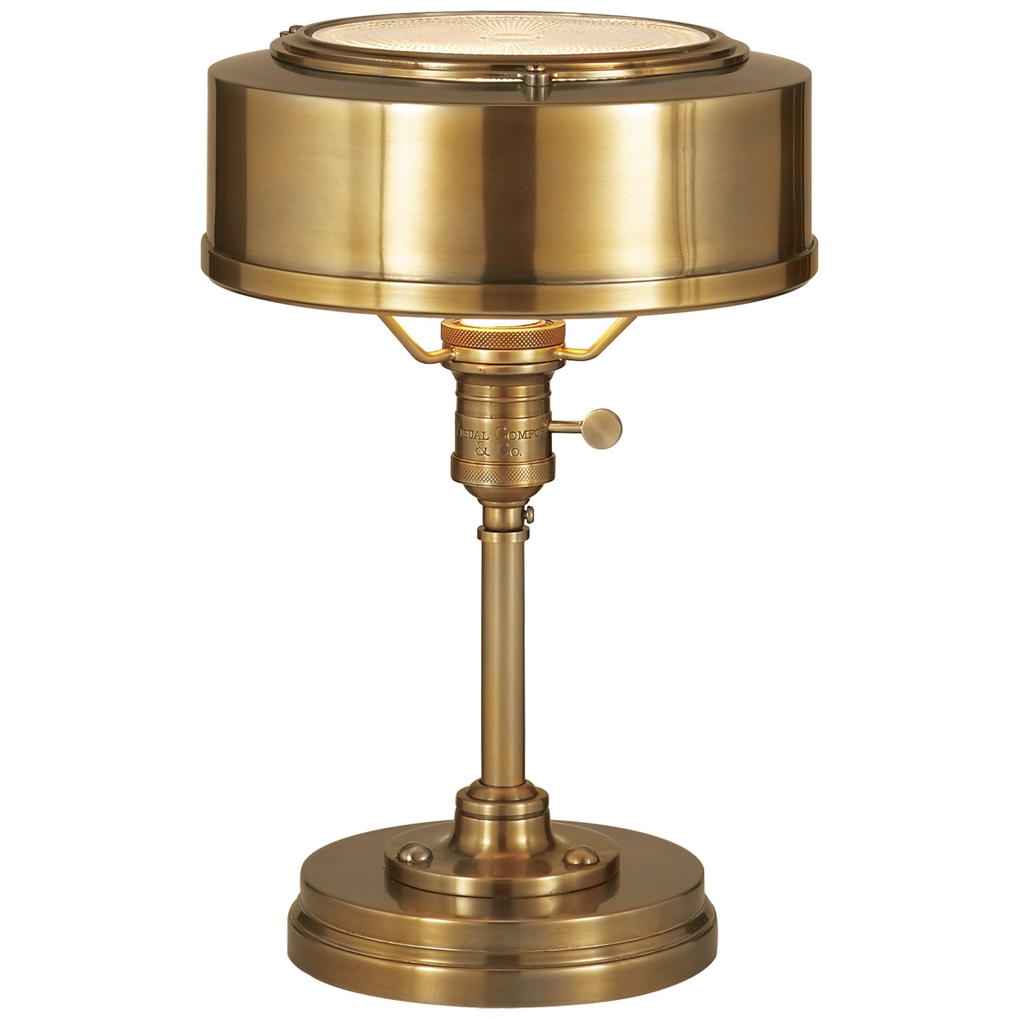 Henley Task Lamp in Hand-Rubbed Antique Brass