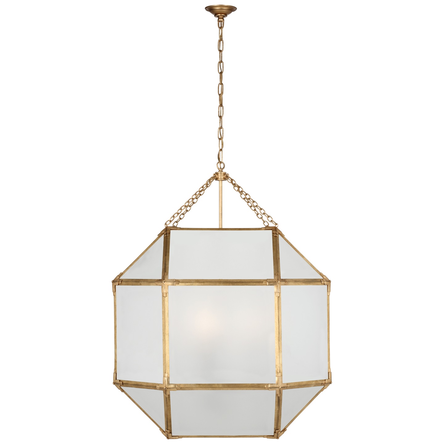 Morris Grande Lantern with Frosted Glass