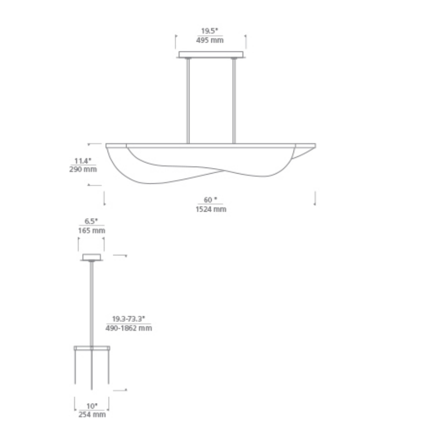Nyra 60" Linear