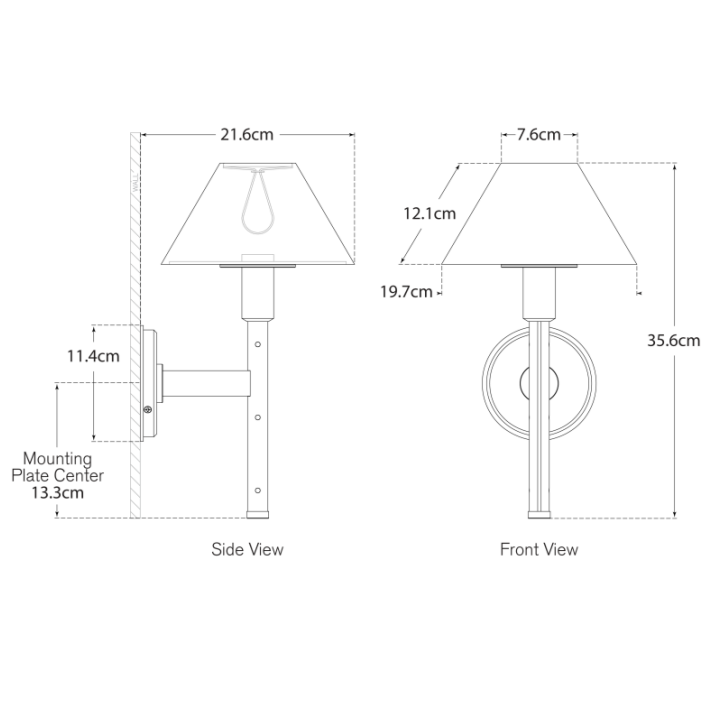 Radford Small Sconce