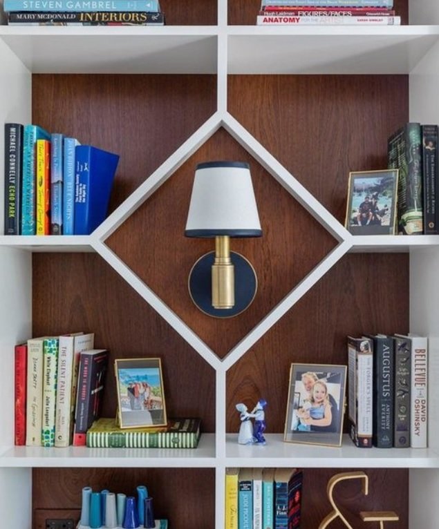 Riley Navy Lather Single Sconce