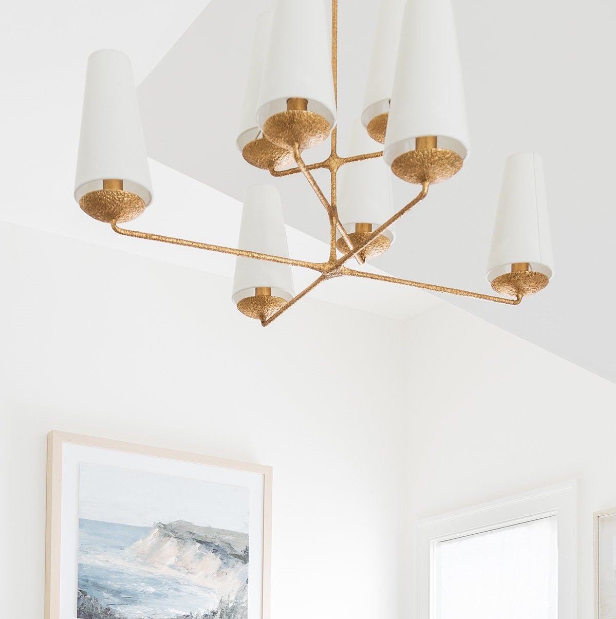 Fontaine Large Offset Chandelier