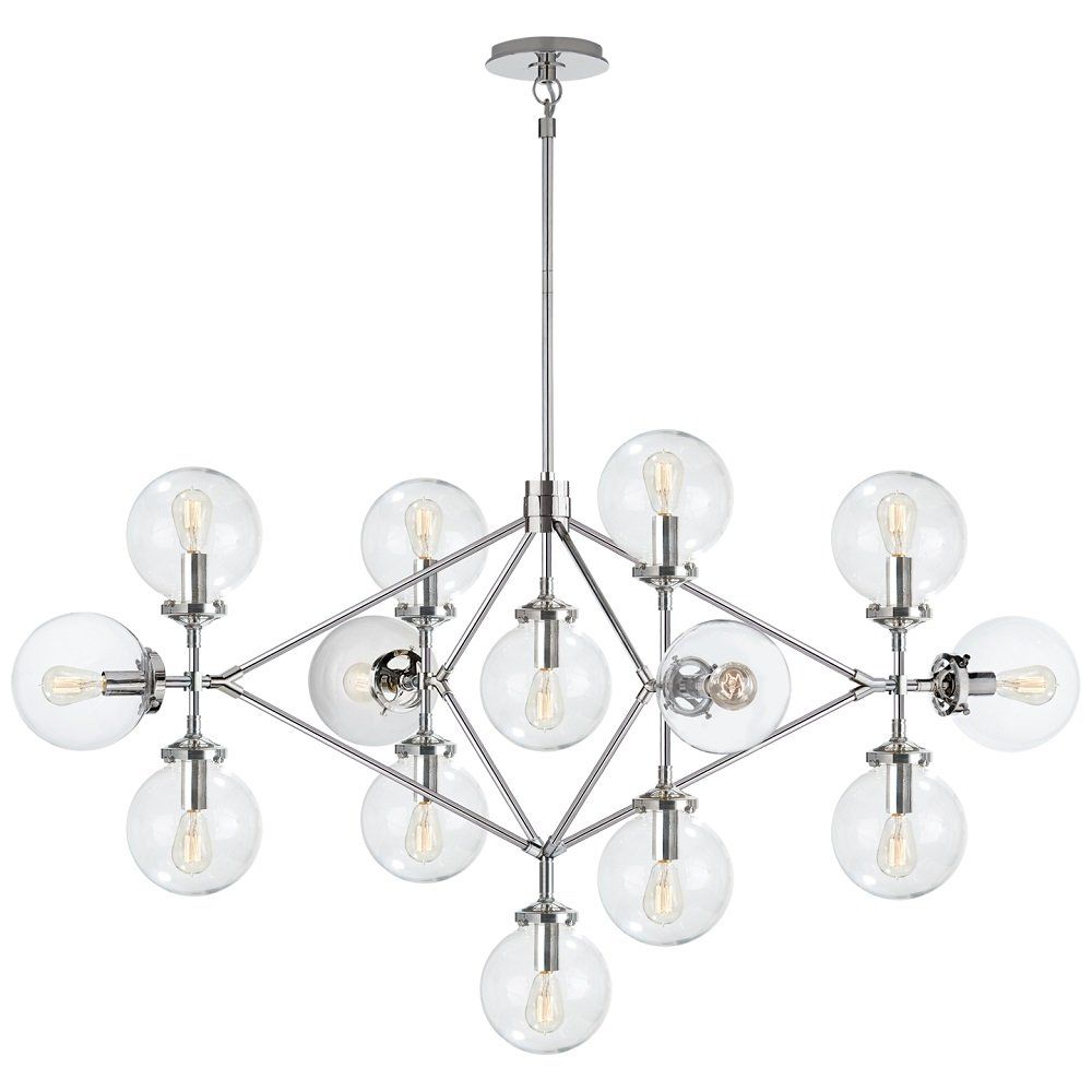 Bistro Four Arm Chandelier