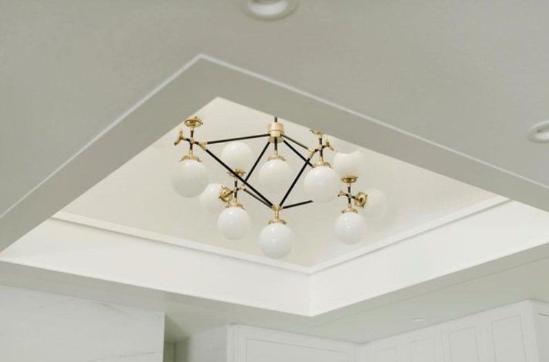 Bistro Four Arm Chandelier