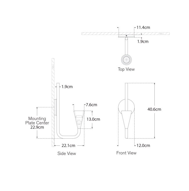 Brassica Medium Sconce