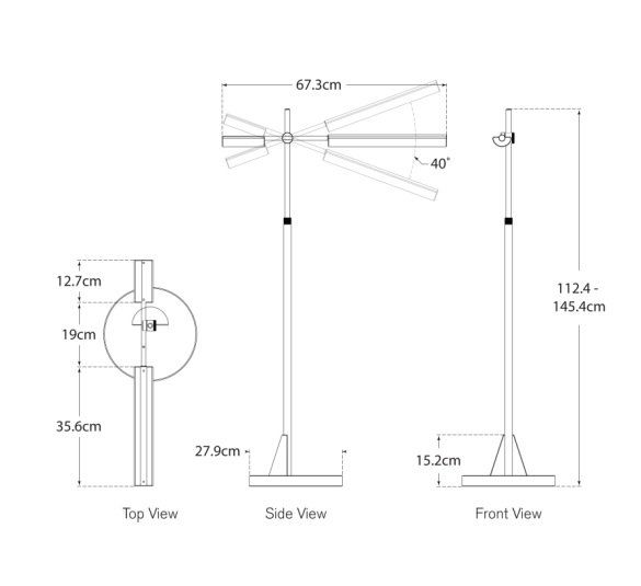 Daley Adjustable Floor Lamp