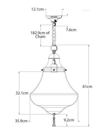 Xavier Small Pendant