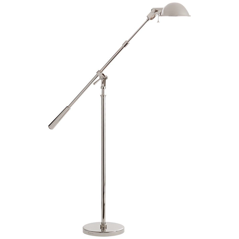 Fairfield Floor Lamp in Polished Nickel