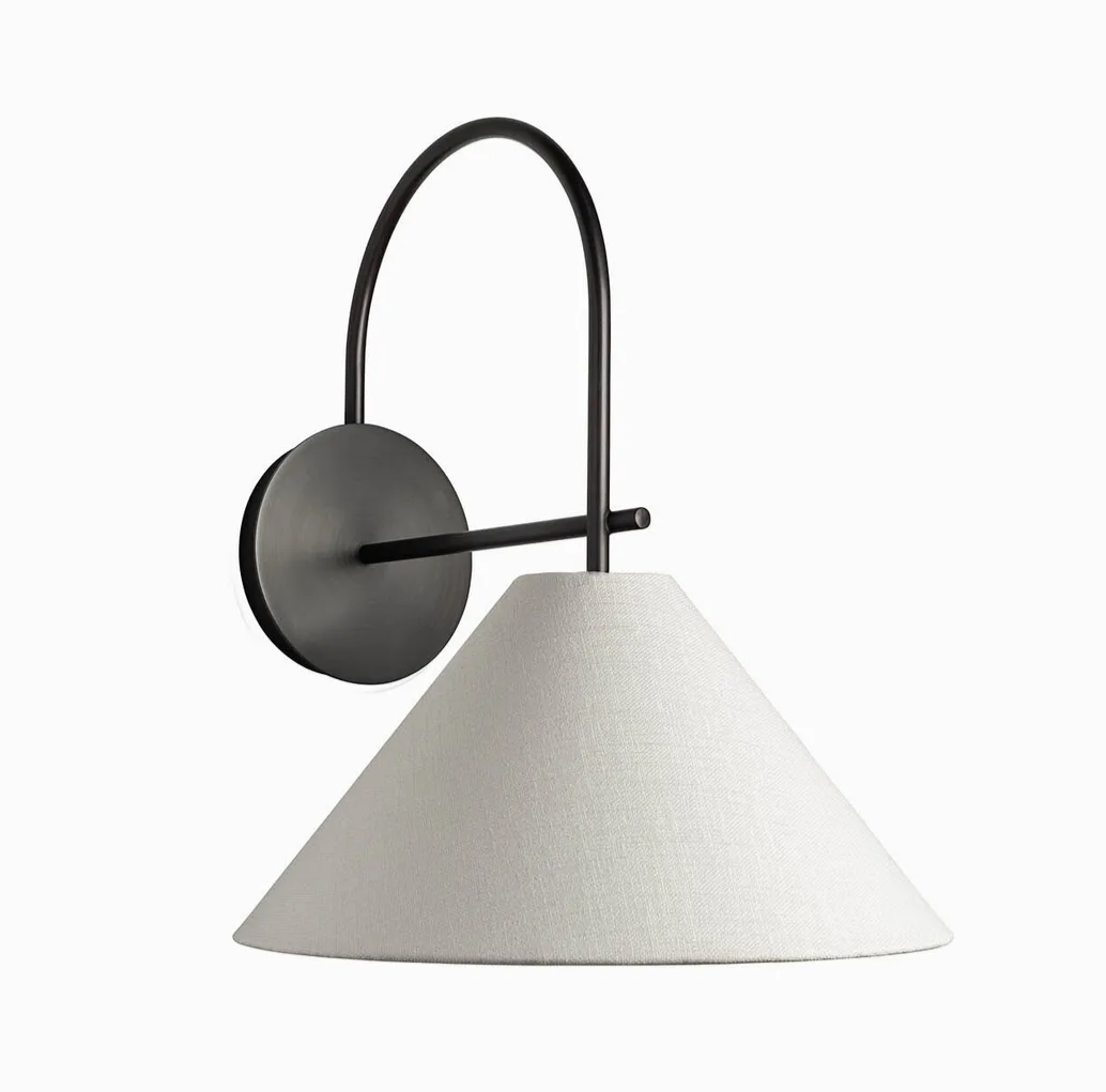 Arlo bronze wall light