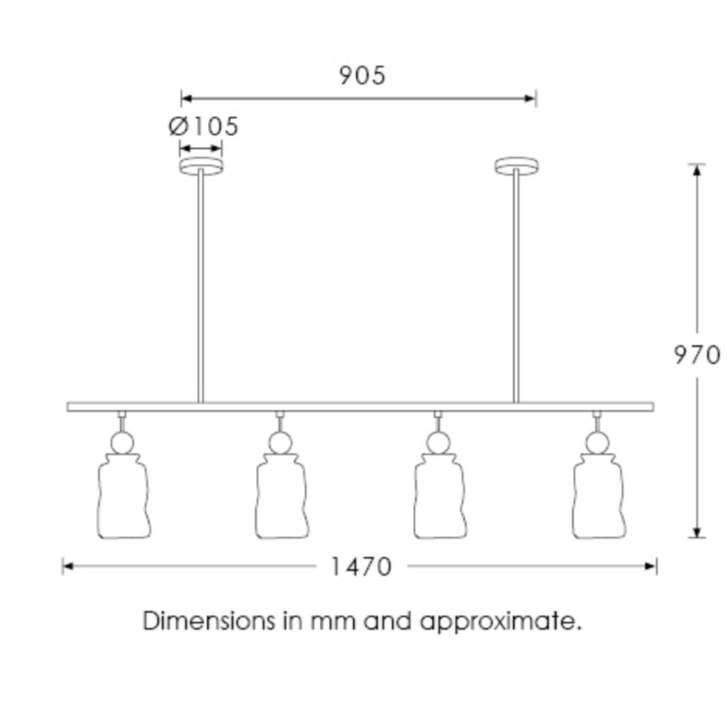 Suri Linear Pendant