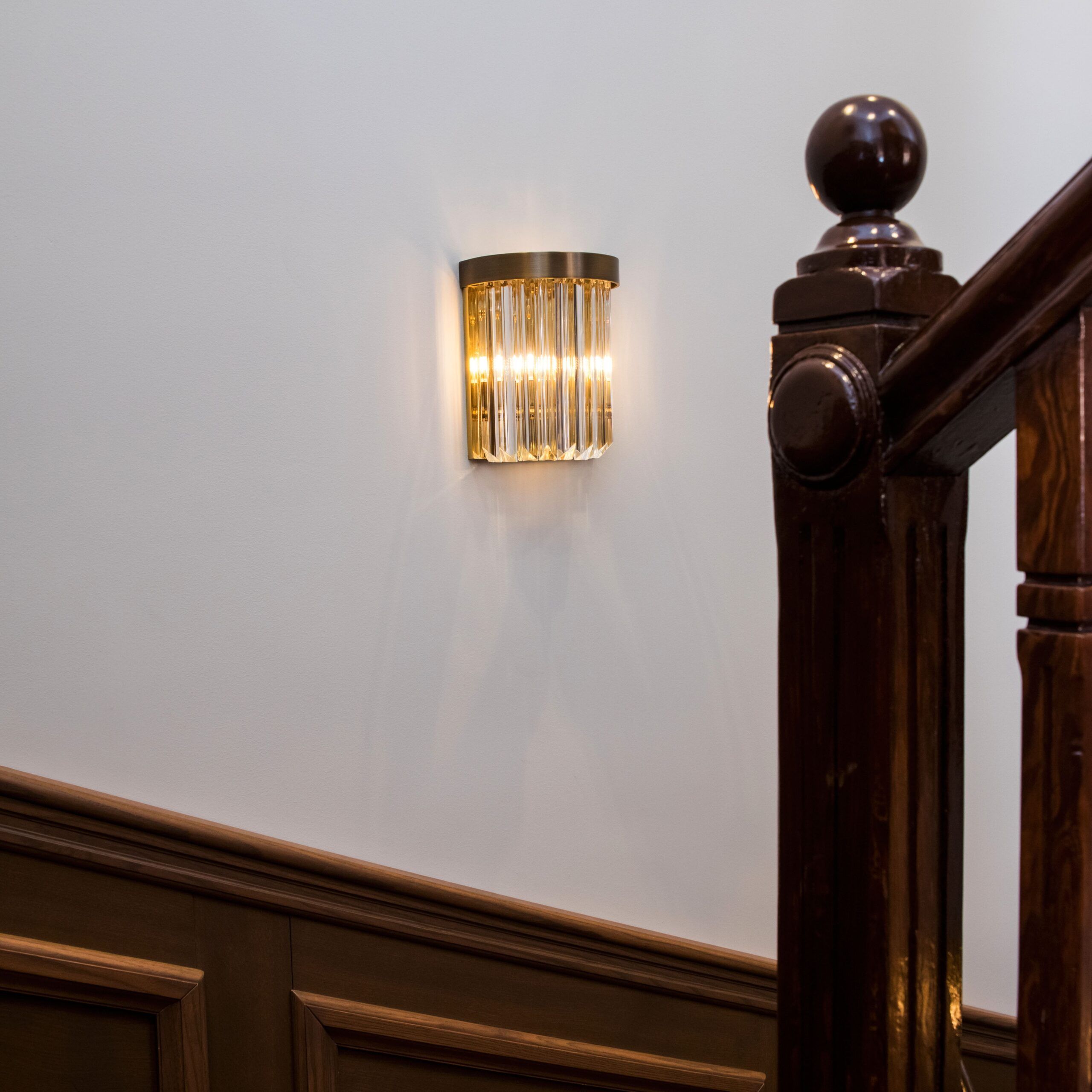 Crystal sconce