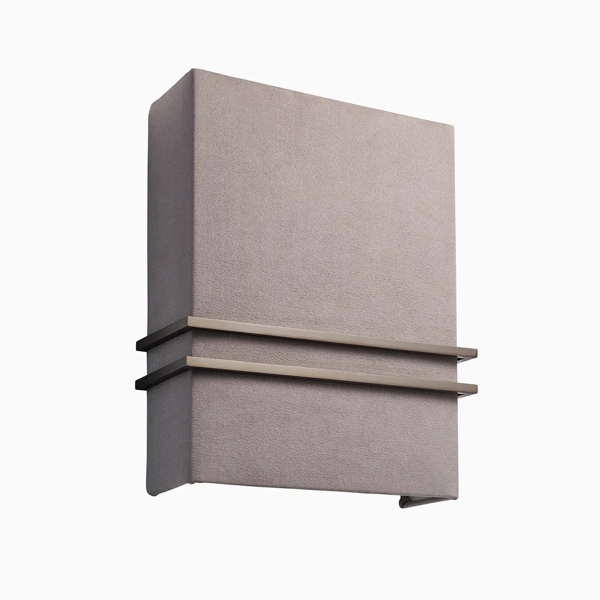 Langham bronze wall light