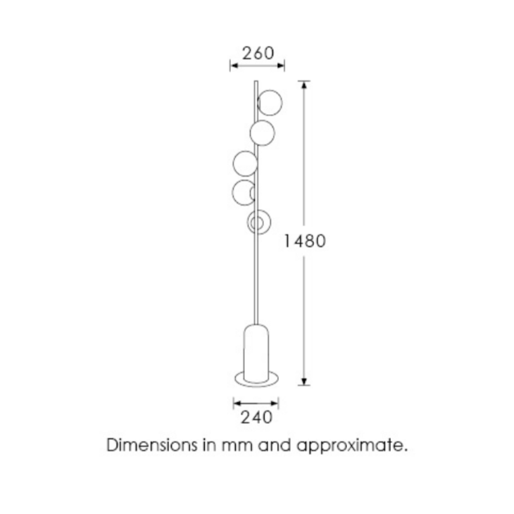 Carter floor lamp