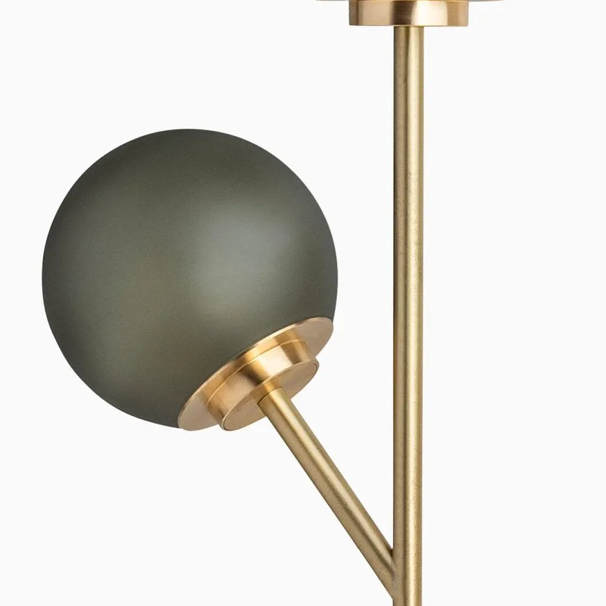 Marnie olive floor lamp