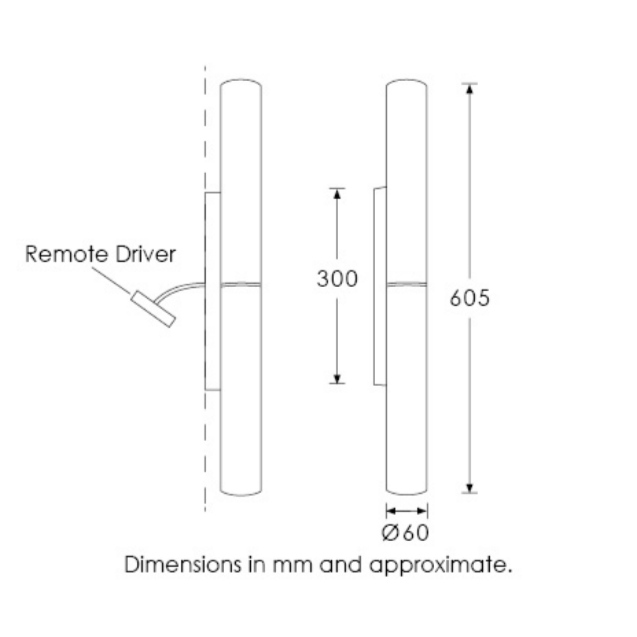 Nula wall light