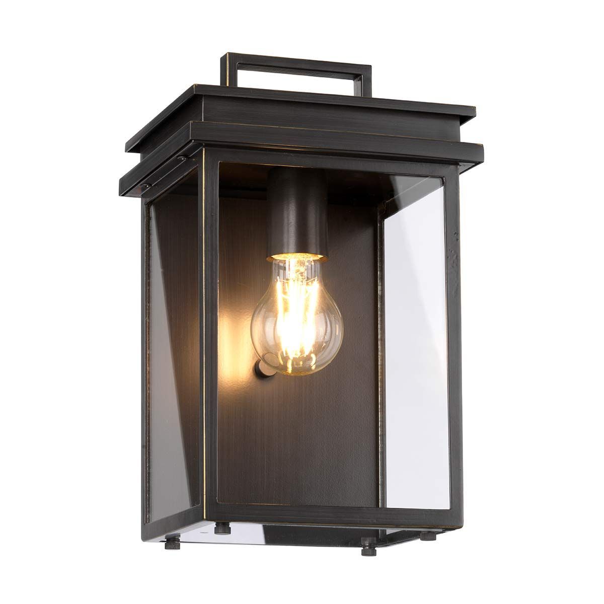 Glenview Wall Lantern - Antique Bronze