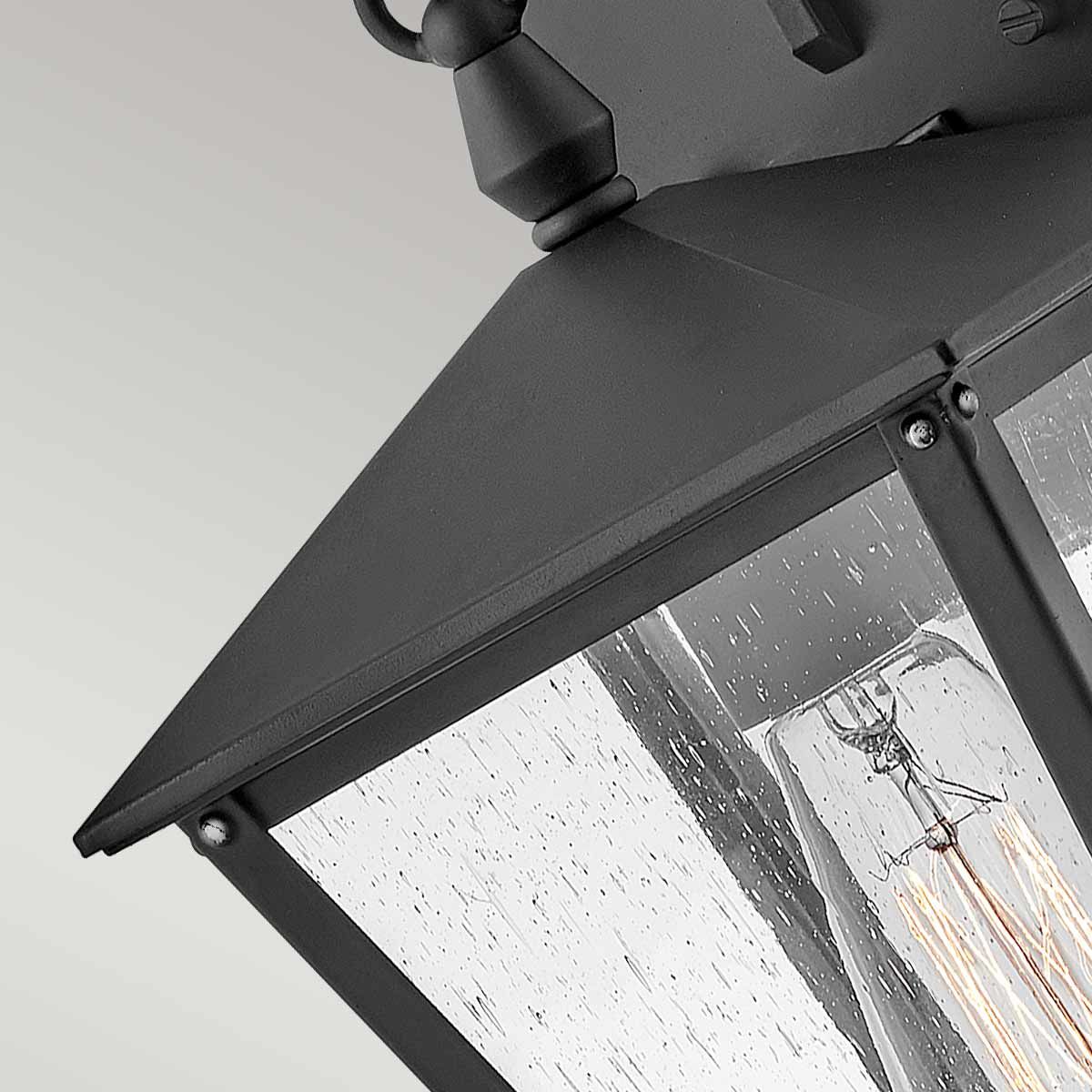 Huntersfield Wall Lantern - Black