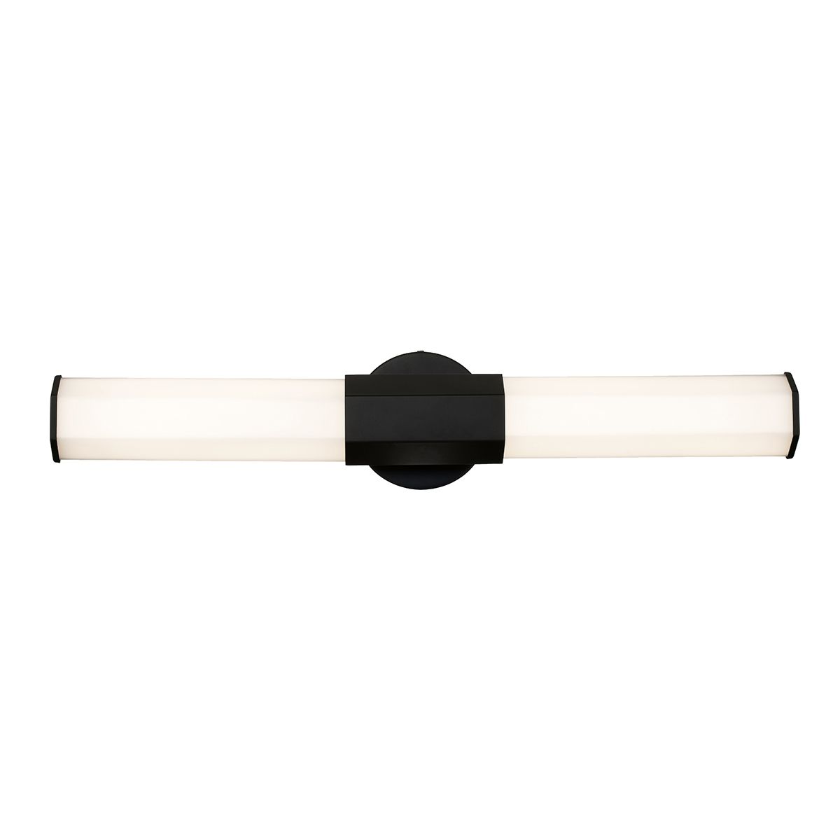 Facet Dual LED Wall Light - Matte Black