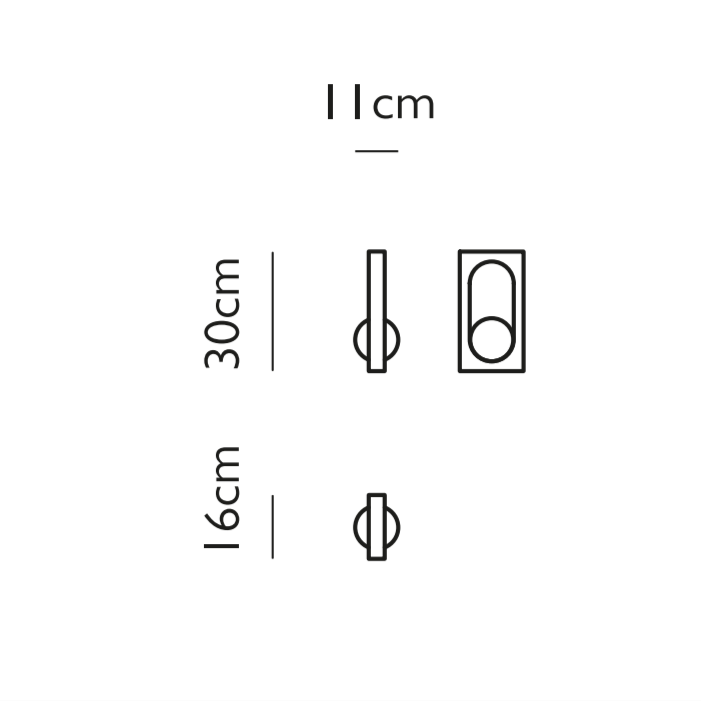Mythos wall sconce