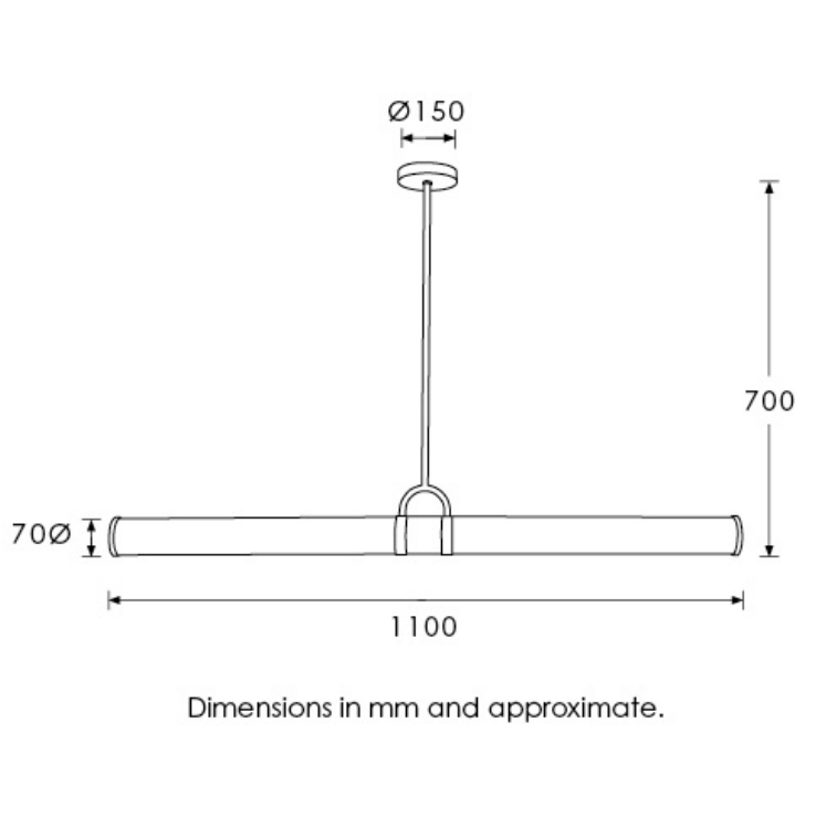 Esme Stem Pendant