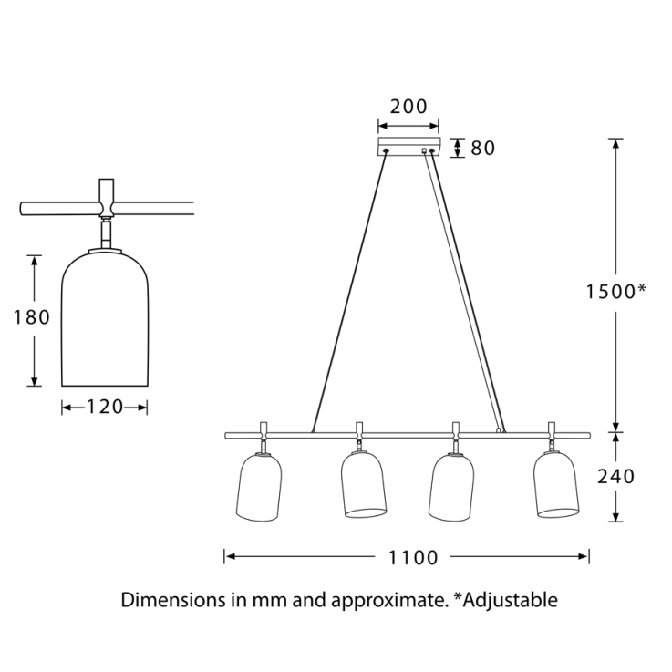 Rae Linear Pendant