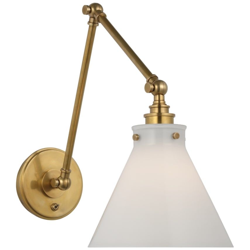 Parkington Double Wall Light With Glass