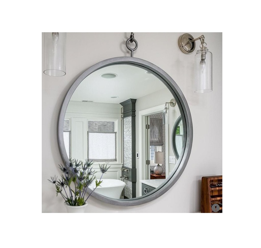 Katie Small Cylinder Sconce in polished nickel