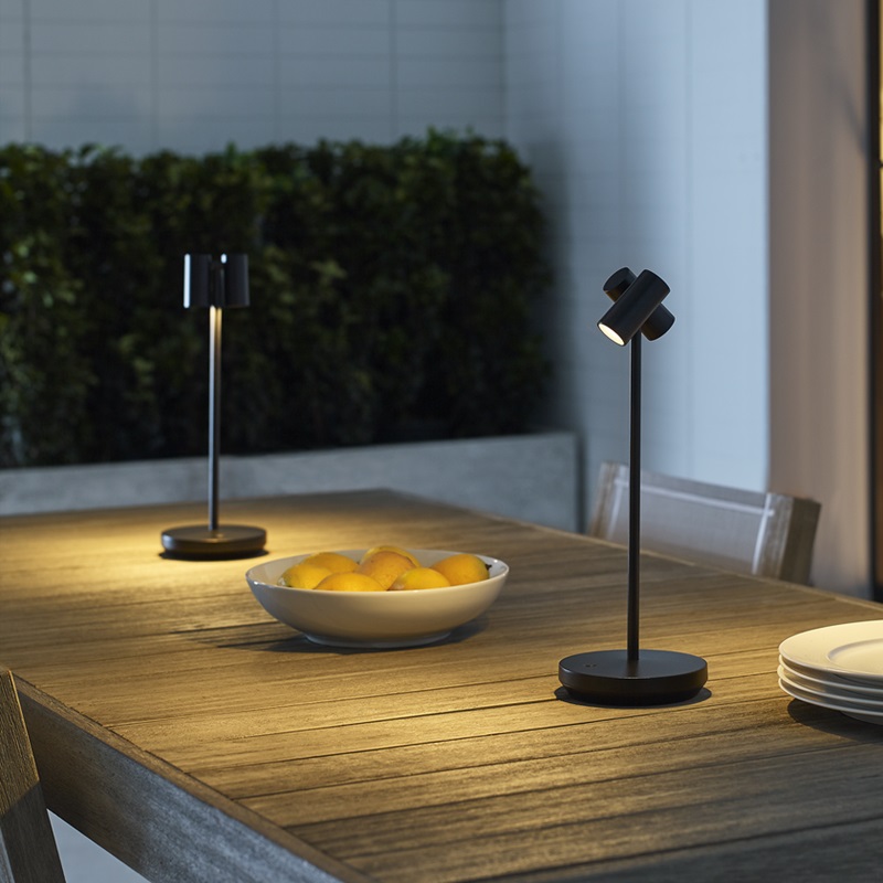 Doppia Accent Rechargeable Table Lamp