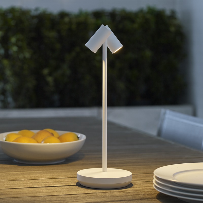 Doppia Accent Rechargeable Table Lamp