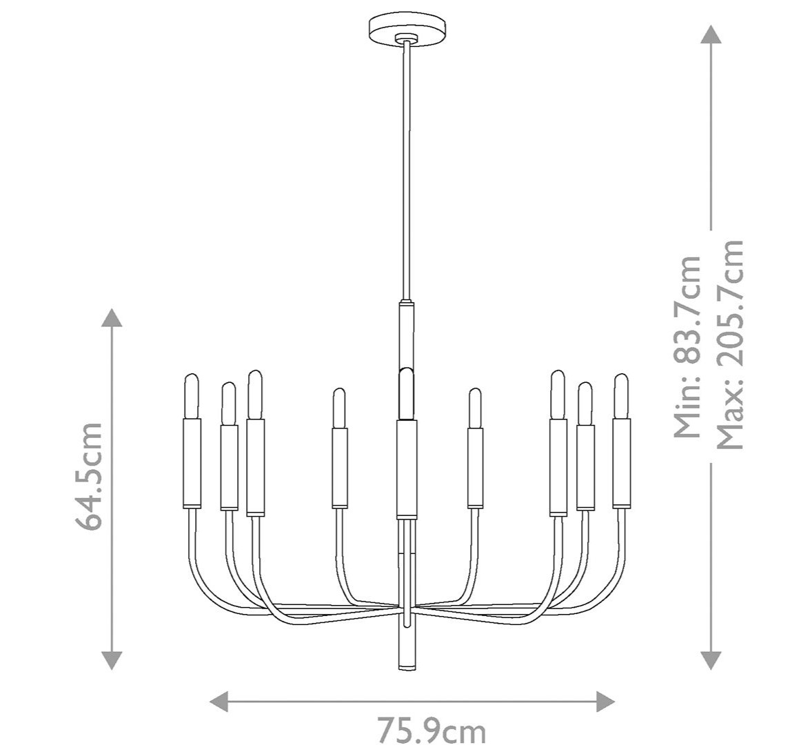 Brianna Small Chandelier