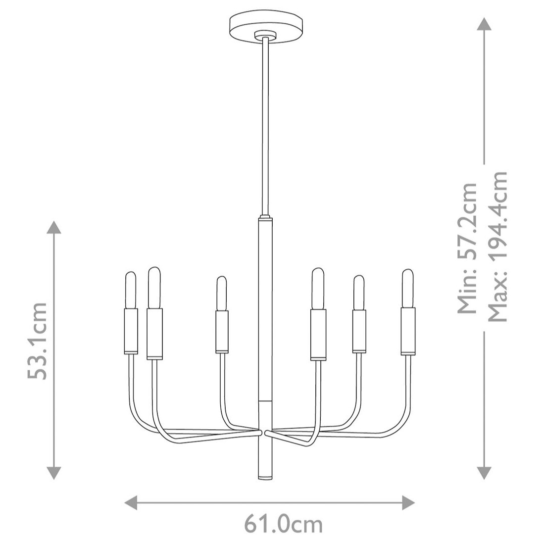 Brianna Small Chandelier
