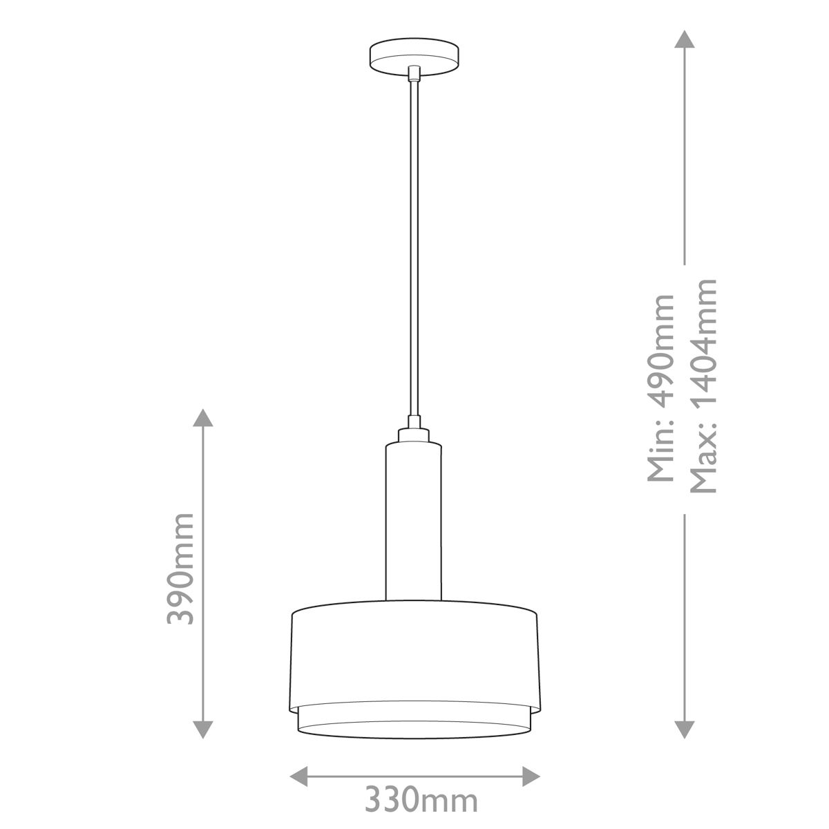 Cedric Medium Pendant