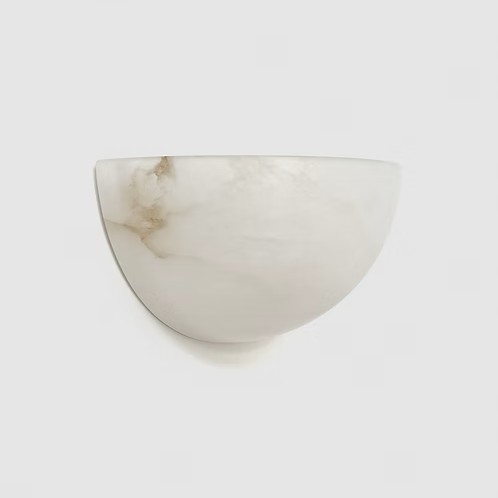 Alabaster sconce
