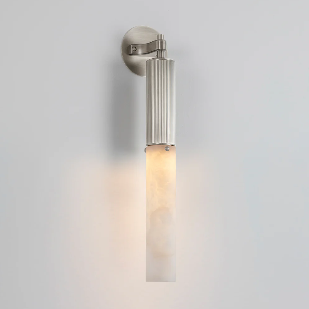 Flume Wall Light Alabaster