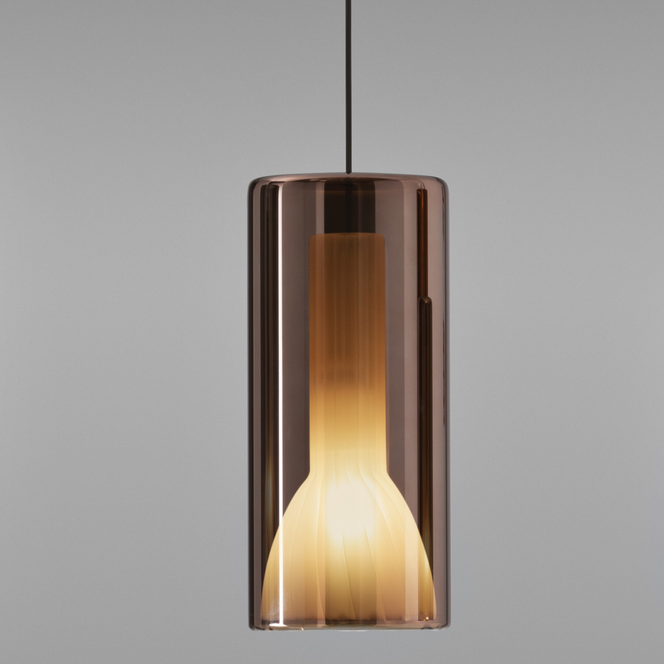 Lit single pendant